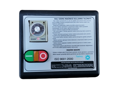 Amortisörlü Halı Sıkma Makinası Rl1400a/40/270 - 6