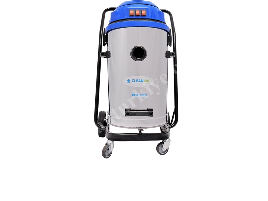 WD 753 S Geniş Kazan Girişli Sanayi Tipi Oto Yıkama Süpürgesi 