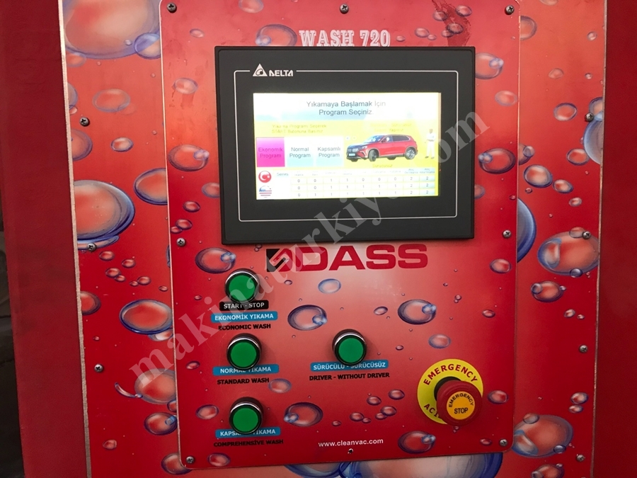WASH-720 Otomatik Araç Yıkama Sistemi