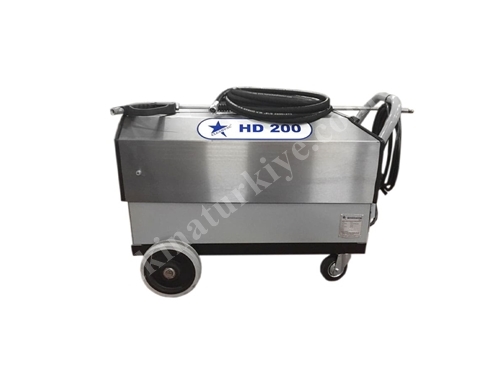 HD-200 Yüksek Debili ve Yüksek Basınçlı Yıkama Makinesi Cleanvac 