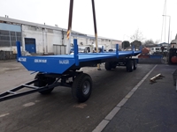 15 Ton 3-Axle Baler Transport Trailer - 0