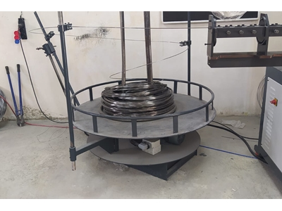 2-Ton Coil Wire Uncoiling and Feeding Machine - 0