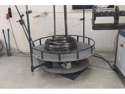 2-Ton Coil Wire Uncoiling and Feeding Machine