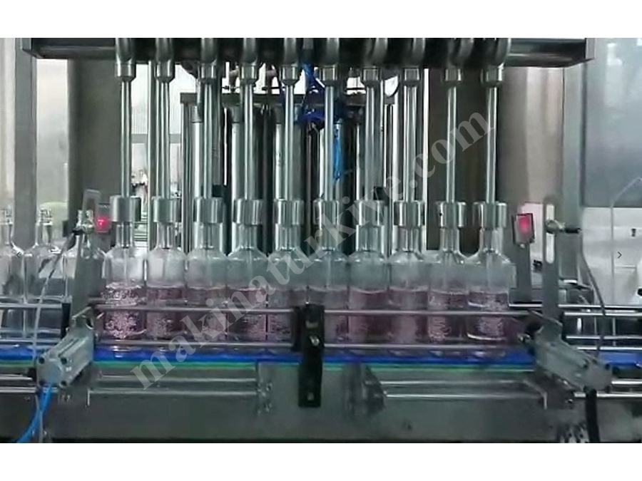 10 Nozzle (100-1000 ml) Automatic Liquid Filling Machine
