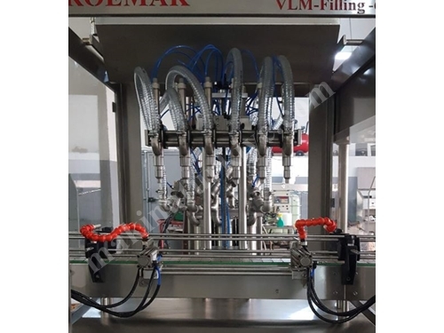 6 Nozullu Volümetrik Otomatik Sıvı Dolum Makinası