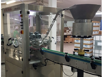 RMK-KPT-01 Linear Automatic Bottle Cap Sealing Machine - 0