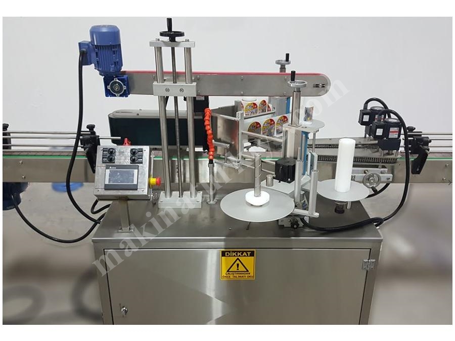 Double-Sided Cylinder Labeling Machine