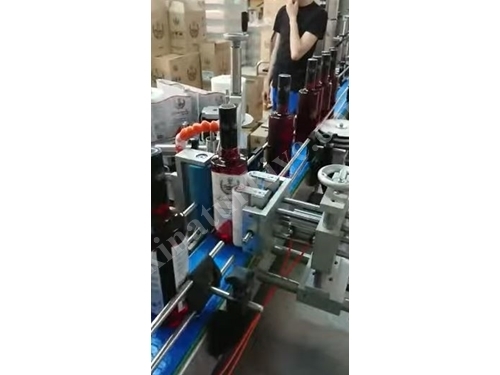 30 M/Minute One Way Cylinder Label Rewinding Machine