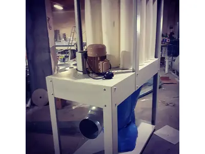 Dust Extraction Zero 3500 Cubic Meters Steel Propeller