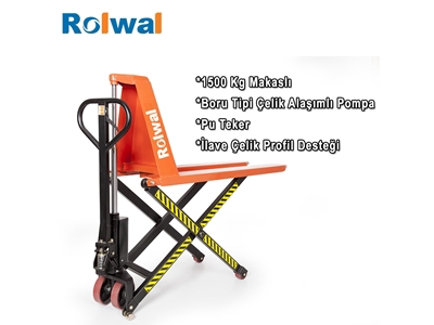 Rolwal 1500 Kg Makaslı Transpalet FP-TR-SYP-G-10-54X115-PU