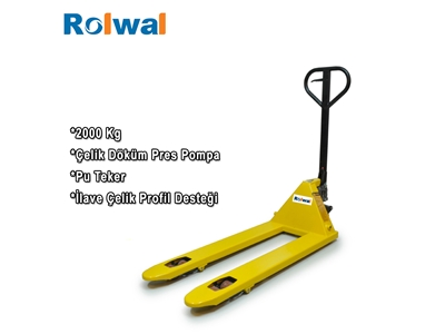 Rolwal 2000 Kg Alçak ŞaseTranspalet FP-TR-BFL-20-55 - 0
