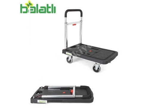 Balatlı Katlanabilir El Taşıma Arabası 150 Kg