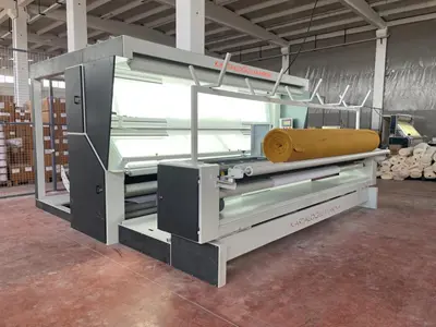Cradle to Roller Double-Sided Fabric Quality Control Machine