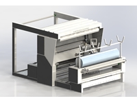 Machine de contrôle de qualité de tissu double face de la couchette au rouleau - 4