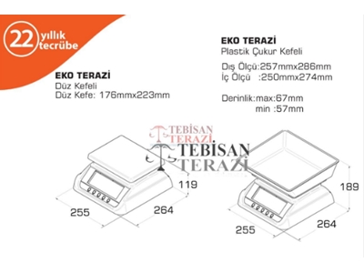 Eko 30 Kg X 1 Gr Tartım Terazisi - 2