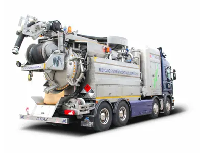 16.000 Lt Capacity Recyclable Combined Channel Opening and Cleaning Vehicle