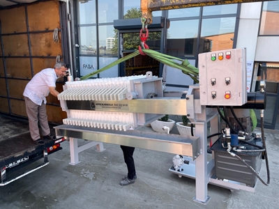400x400 mm Industrial Wastewater Filter Press - 1