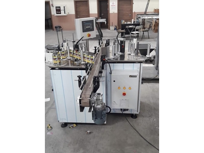 Cam Şişe Plastik Şişe ve Düz Ürün Çift Taraflı Etiketleme Makinesi 1200 /4500 (ad/saat) - 1
