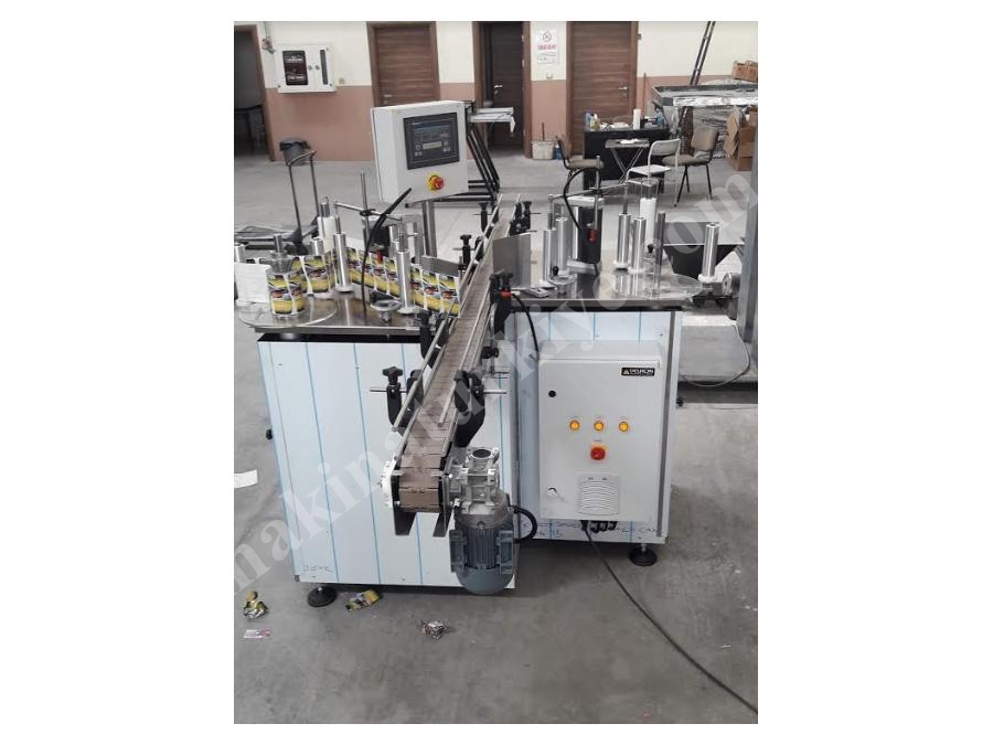 Cam Şişe Plastik Şişe ve Düz Ürün Çift Taraflı Etiketleme Makinesi 1200 /4500 (ad/saat)