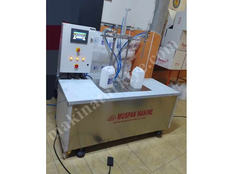 İkili Terazili Sıvı Dolum Makinası