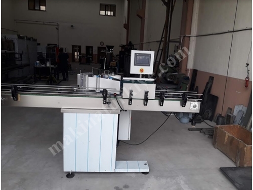 Tek Taraflı Etiket Yapıştırma Makinası