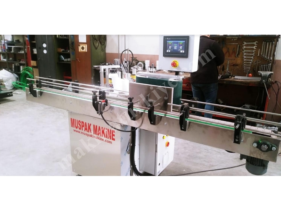 Tek Taraflı Etiket Yapıştırma Makinası