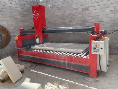 100X200 cm CNC Router Mermer Taş Kesme-Kazıma Makinesi - 3