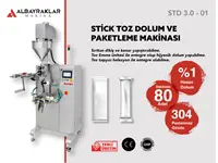 Machine de Remplissage de Produits en Poudre Stick STD 3.0 - 01 İlanı