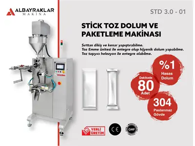 STD 3.0 - 01 Stick Powder Product Filling Machine