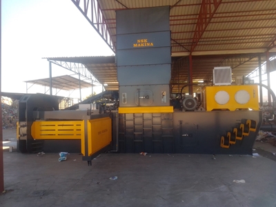 90 Ton Otomatik Yatay Atık Balya Presi  - 1