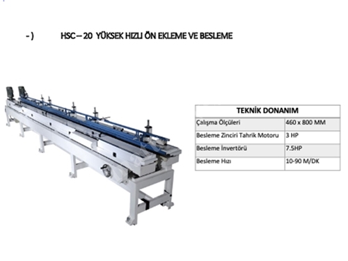 High Capacity Fully Automatic Finger Joint Line