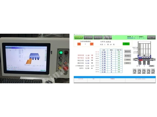 VTH-RJE3300E Panel Ebatlama Makinası