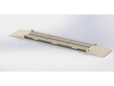 60 Ton (3x8 m) Mobil Çelik ve Beton Platformlu Taşıt Kantarı - 1