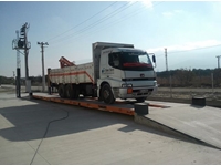 Vehicle Scale with 60 Ton Capacity (3x9 m) Mobile Steel and Concrete Platform - 3