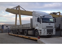60 Ton Capacity (3x15 m) Mobile Steel and Concrete Platform Vehicle Scale - 4