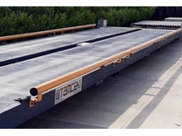 Mobile Stahl- und Betonplattform-Fahrzeugwaage mit 60 Tonnen Kapazität (3x15 m) - 7
