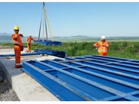 Vehicle Scale with Mobile Steel Platform (3x8 m) with a Capacity of 50-60 Tons - 8