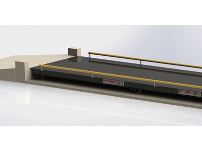 50-60 Ton (3x9m) Mobil Çelik Platformlu Taşıt Kantarı - 1