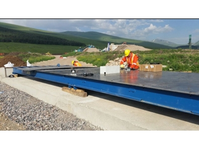 50-60 Ton (3x9m) Mobil Çelik Platformlu Taşıt Kantarı - 8