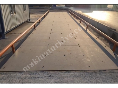 Mobile Steel Platform Vehicle Scale with a Capacity of 80-100 Tons (3x18 m)