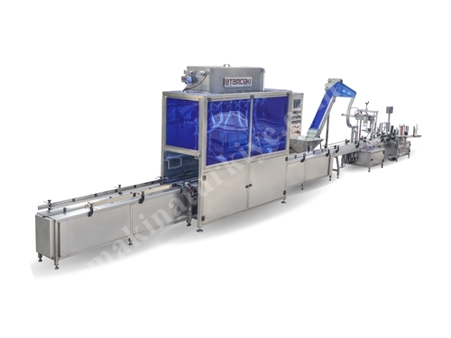 600 pieces/hour Tin Automatic Packaging Filling Machine