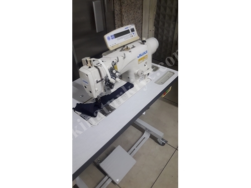 LH 3588A 7 Head Motor Driven Automatic Electronic Twin Needle Sewing Machine with Trimmer
