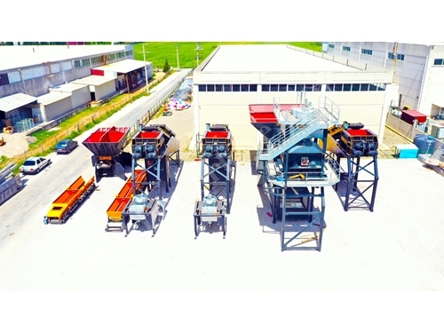 Installation de concassage mobile 230-350 tonnes/heure