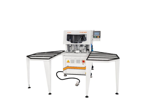 2 Akslı Plc Kontrollü Yarı Otomatik Cnc Köşe Temizleme Makinası