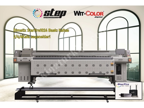 WC3206  Solvent Baskı Makinası