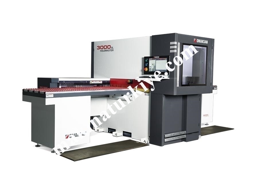 Omaksan 3000 Sl Cnc Esnek Delik Delme Ve Kanal Açma Makinası