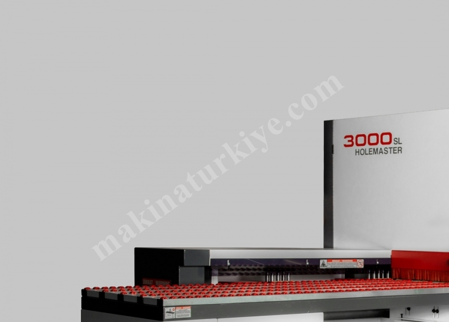 Omaksan 3000 Sl Cnc Esnek Delik Delme Ve Kanal Açma Makinası