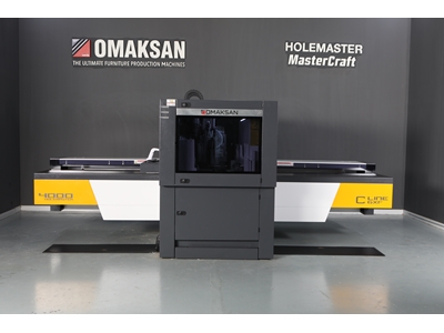 Omaksan C-Line 6x schneller Serienfertigung CNC Bohr- und Fräsmaschine - 0