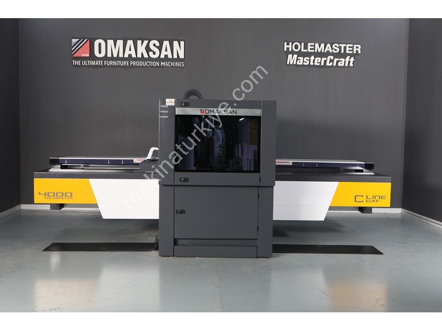 Omaksan C-Line 6x schneller Serienfertigung CNC Bohr- und Fräsmaschine