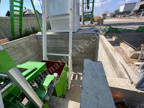 100 m3 / Saat Yeni Nesil Kompakt Beton Santrali